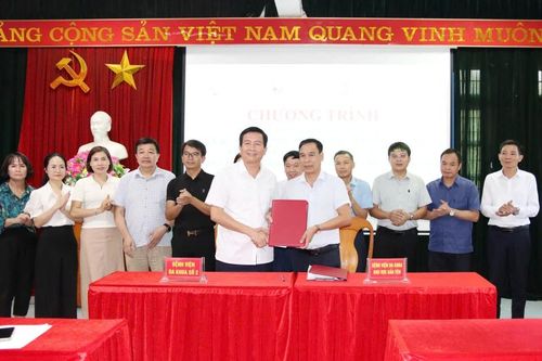 Bệnh viện Đa khoa số 2 ký kết hợp tác hỗ trợ các bệnh viện đa khoa khu vực