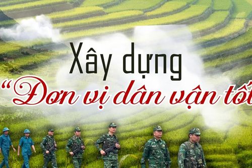 Xây dựng 'Đơn vị dân vận tốt'