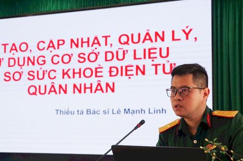 Lâm Đồng triển khai hồ sơ sức khỏe điện tử quân nhân