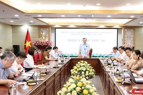 Phiên họp thứ 66 Thường trực HĐND tỉnh Sơn La khóa XV