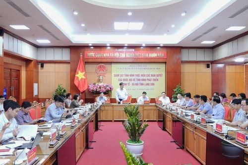 Phó Chủ tịch Quốc hội Vũ Hồng Thanh: Lạng Sơn cần bứt phá, trở thành trung tâm kinh tế biên mậu – logistics