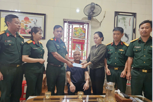 Gia cảnh quân nhân cần giúp đỡ