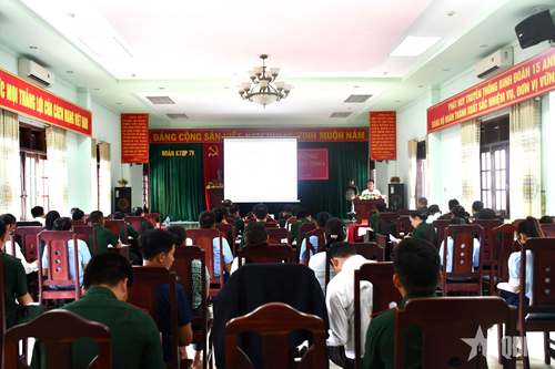 Đoàn Kinh tế - Quốc phòng 79 mở lớp bồi dưỡng kiến thức dân tộc năm 2025