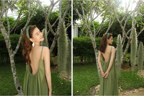 'Ái nữ tỷ phú Trung Quốc' Hà Siêu Liên khoe bóng lưng siêu đẹp