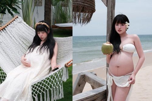 Hot girl trứng rán tranh thủ đi du lịch trước khi 'nằm ổ'