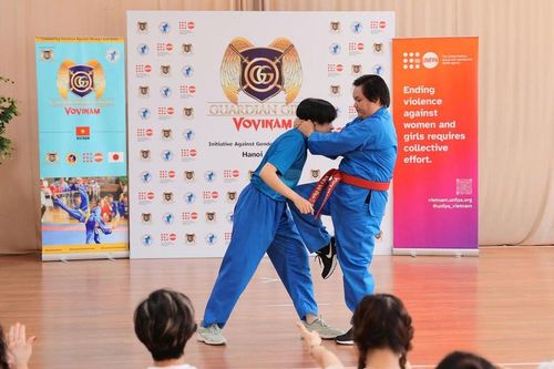 Khi võ đạo Việt Nam đồng hành cùng cuộc chiến chống bạo lực giới