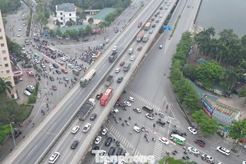 Nút giao ùn tắc nhất Linh Đàm được điều chỉnh ra sao?