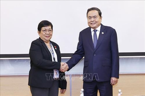 Chủ tịch Quốc hội Trần Thanh Mẫn gặp song phương các nhà lãnh đạo bên lề Đại hội đồng AIPA-46