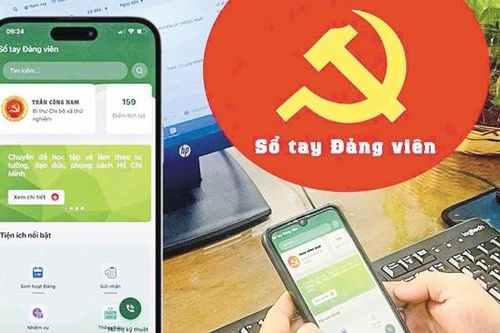 Đẩy mạnh tuyên truyền sử dụng Sổ tay đảng viên điện tử