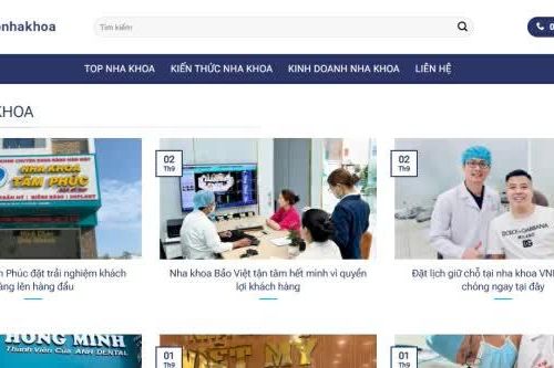 Topnhakhoa - Nền tảng review nha khoa đáng tin cậy cho người Việt