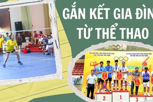 Gắn kết gia đình từ thể thao