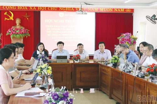 Hội nghị trực tuyến triển khai Quyết định số 1574/QĐ-TTg của Thủ tướng Chính phủ