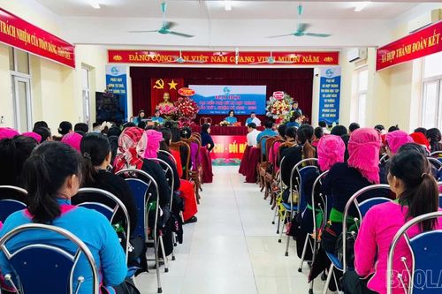 Đại hội đại biểu phụ nữ xã Hợp Thành lần thứ I, nhiệm kỳ 2025 - 2030