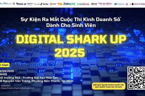 Mở đăng ký tham dự sự kiện ra mắt cuộc thi Digital Shark Up 2025