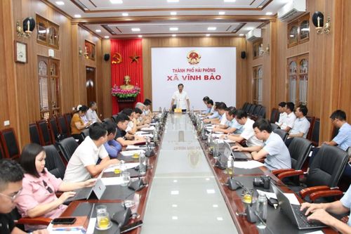 Đẩy nhanh tiến độ dự án cầu sông Hóa và giải ngân vốn đầu tư tại Vĩnh Bảo