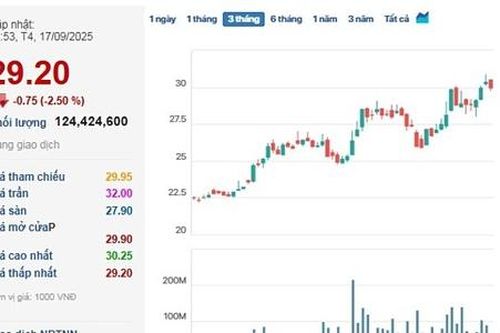 Lực bán cổ phiếu HPG tăng cao sau tin IPO công ty con