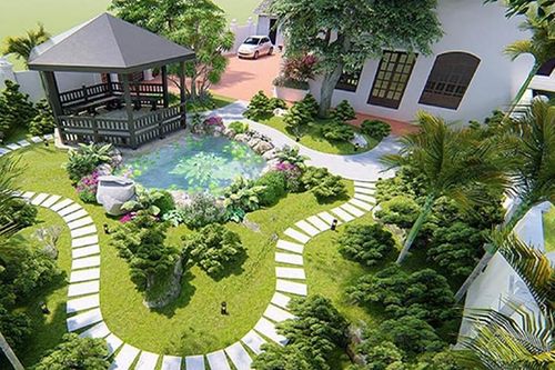 8 nguyên tắc thiết kế sân vườn đẹp