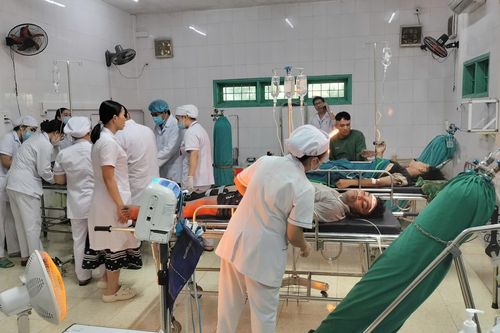Xe tải lao vào chợ chuối ở Quảng Trị: Sức khỏe 9 người bị thương ra sao?