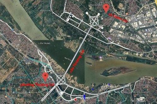 Cận cảnh vị trí xây dựng cầu Thượng Cát trước ngày khởi công
