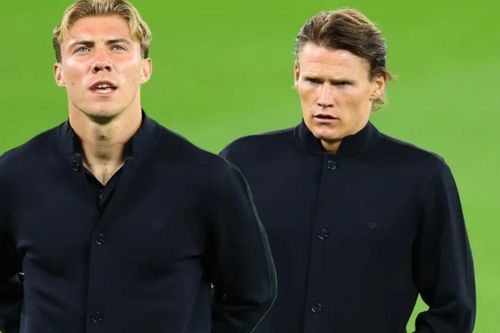 Hình ảnh gây sốt của Hojlund, McTominay