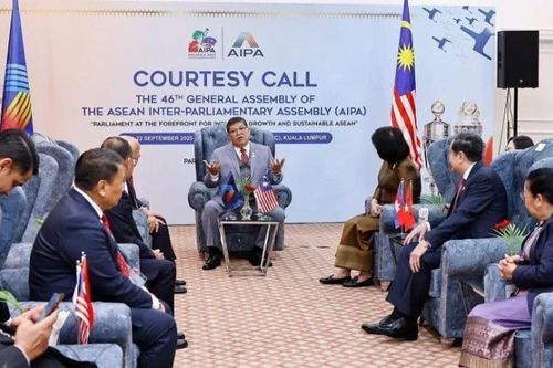 Chủ tịch Hạ viện Malaysia tiếp các Trưởng Đoàn Nghị viện thành viên AIPA