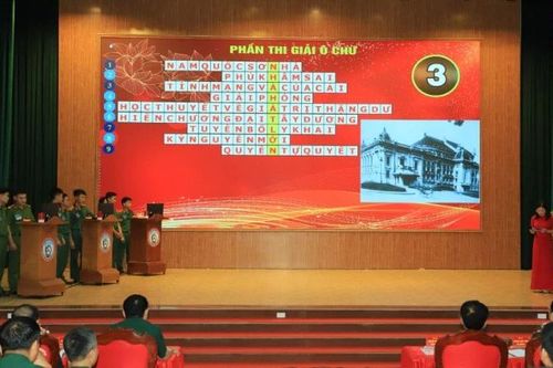 Lan tỏa phong trào học tập lý luận chính trị trong trường quân sự
