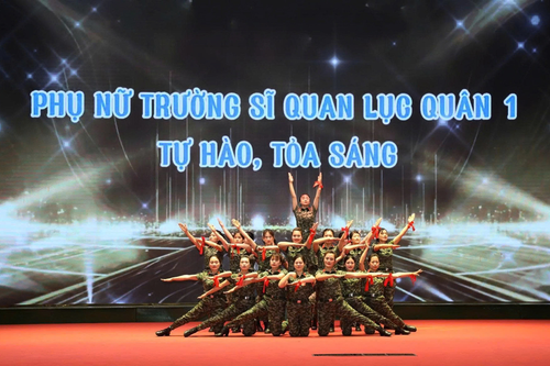 Nâng cao chất lượng hoạt động Hội Phụ nữ ở Trường Sĩ quan Lục quân 1