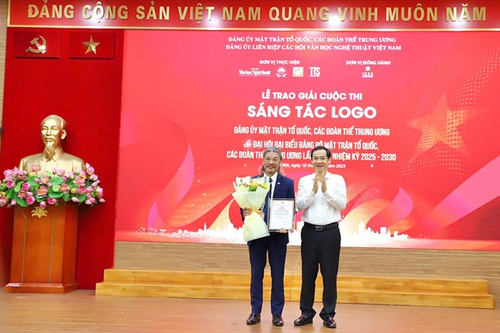 Trao giải Cuộc thi sáng tác logo Đảng ủy và logo Đại hội đại biểu Đảng bộ Mặt trận Tổ quốc, các đoàn thể Trung ương lần thứ I