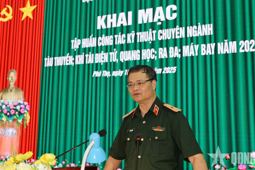 Tập huấn các chuyên ngành kỹ thuật toàn quân năm 2025