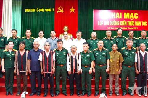 Đoàn Kinh tế-Quốc phòng 72: Trang bị kiến thức dân tộc cho cán bộ, đảng viên, người lao động