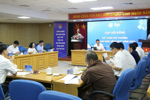 Xét chọn Giải thưởng 'Thanh niên sống đẹp' năm 2025