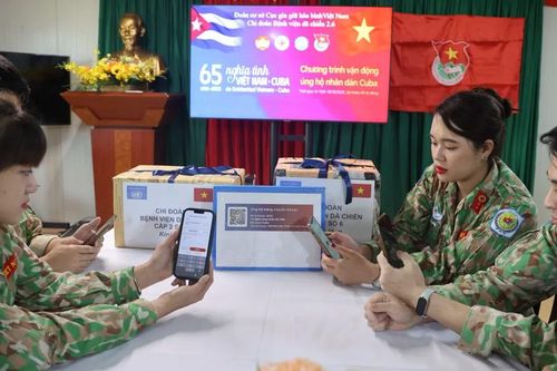 Chi đoàn BVDC 2.6 gửi thông điệp hòa bình từ Nam Sudan