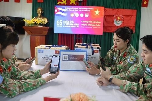 Bệnh viện dã chiến Việt Nam hưởng ứng Chương trình '65 năm nghĩa tình Việt Nam-Cuba' và Ngày quốc tế hòa bình 21/9