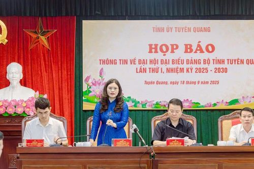 Tuyên Quang sẵn sàng cho Đại hội Đảng bộ đầu tiên sau sáp nhập, mở ra thời kỳ phát triển toàn diện