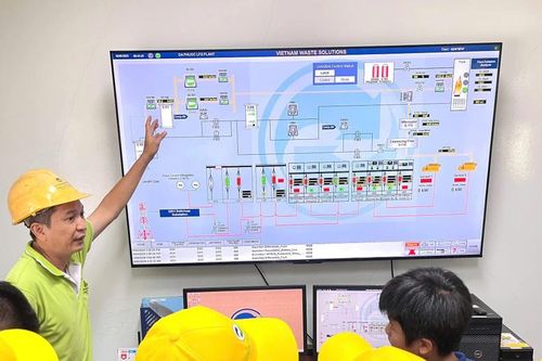 Học sinh Trường Quốc tế SIKS tham quan công nghệ xử lý chất thải tại Công ty VWS
