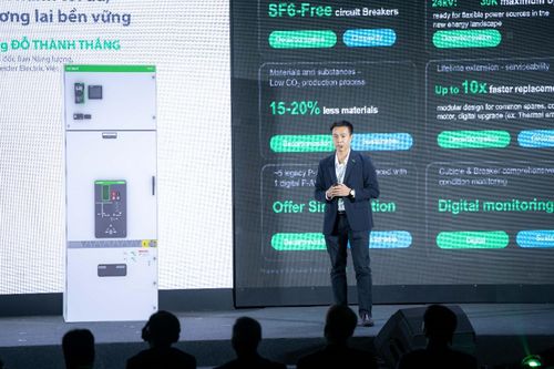 Schneider Electric giới thiệu tủ điện trung áp kỹ thuật số MCSeT Active bền vững, thông minh