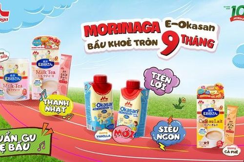 Cải tiến mới tiện lợi, siêu ngon, chuẩn gu mẹ bầu từ Morinaga E-Okasan