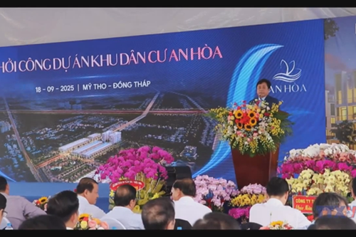 Khởi công Dự án khu dân cư An Hòa, Đồng Tháp