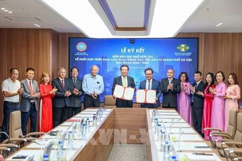 Hà Nội ký kết hợp tác triển khai các hoạt động xúc tiến đầu tư