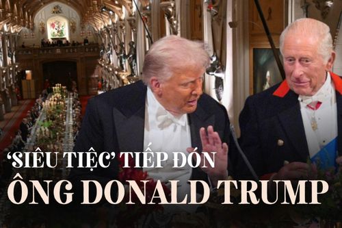 Thực đơn 'siêu tiệc' đón tiếp ông Donald Trump tại Anh gồm những món gì?