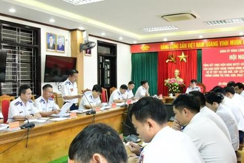Đảng ủy Vùng Cảnh sát biển 2 tổng kết thực hiện Nghị quyết số 18-NQ/TW