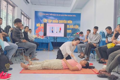 Tập huấn, truyền thông sơ cấp cứu tại các doanh nghiệp, khách sạn, resort