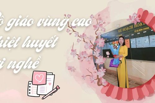 Cô giáo vùng cao nhiệt huyết với nghề