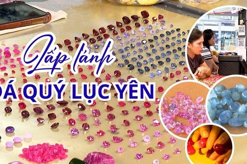 Lấp lánh đá quý Lục Yên