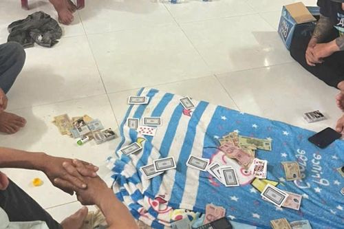 Lâm Đồng bắt quả tang 7 đối tượng đánh bạc