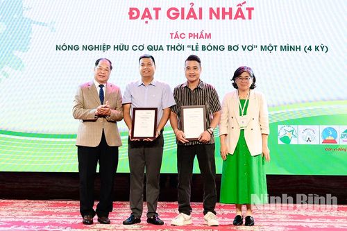 Trao giải cuộc thi viết 'Nông nghiệp hữu cơ - Vì sự tăng trưởng xanh, phát triển bền vững'
