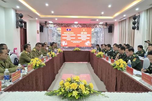 Nâng cao hiệu quả phối hợp bảo vệ an ninh trật tự khu vực biên giới, cửa khẩu