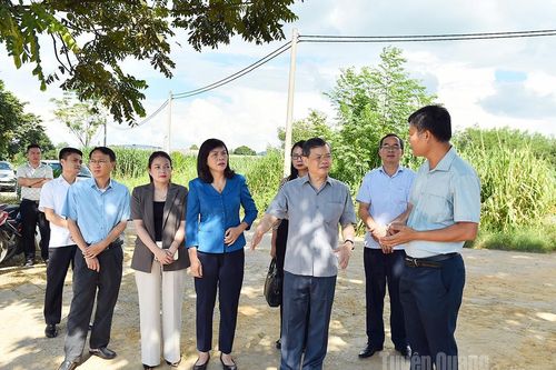 Đoàn công tác Thường trực HĐND tỉnh khảo sát tại Công ty Cổ phần Hồ Toản