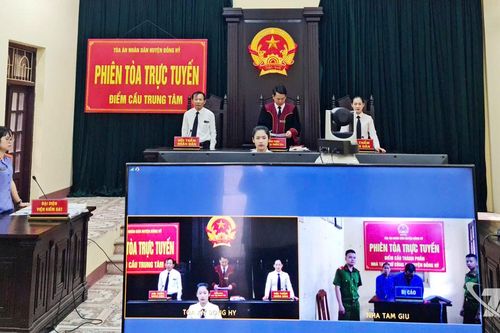 Phiên tòa trực tuyến: Bước tiến trong cải cách tư pháp