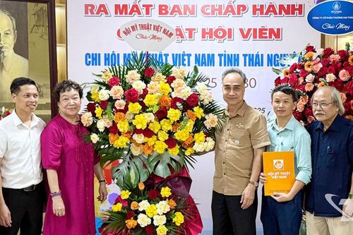 Ra mắt Chi hội Mỹ thuật Việt Nam tỉnh Thái Nguyên